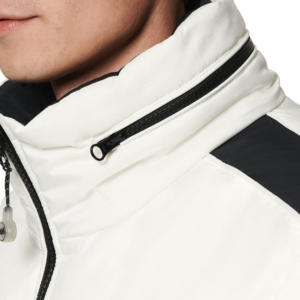 Veste bouffante zippée à logo personnalisé pour hommes Vestes à bulles d'hiver de haute qualité avec style de rue à vendre - Product Image 2