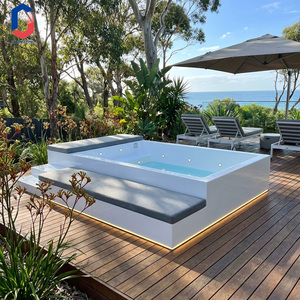 Waterproof UV-resistant above ground <b>sofa</b> pool for family adults backyard resort with full <b>supporting</b> pool equipment POOL - Product Image 1