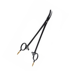 Scellant d'artère bipolaire antiadhésif Bi-clamp Réutilisable 6.5 "4mm Pin avec cordon en silicone Instrument d'obstétrique et de gynécologie (OB/GYN) - Product Image 1