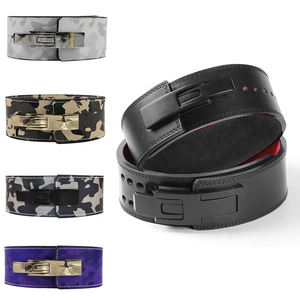 Cinturón de entrenamiento de gimnasio de piel de vaca Unisex personalizable de fábrica 2024 Dec 13mm Powerlifting culturismo sentadillas sublimadas Fitness seguridad - Product Image 2