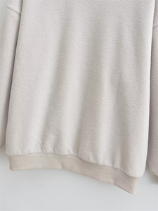 Sudaderas de Hombre al por Mayor, Cuello Redondo, Manga Larga, 100% Algodón, Felpa, Diseño Sólido de Invierno, Personalizable - Product Image 5