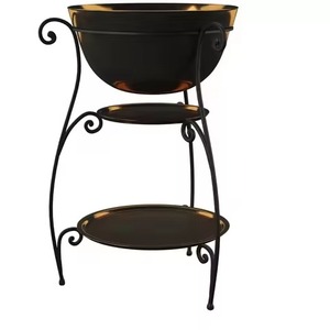 Bouteille de vin décorative élégante en métal pour la maison et les bars, refroidisseur de champagne - Product Image 4