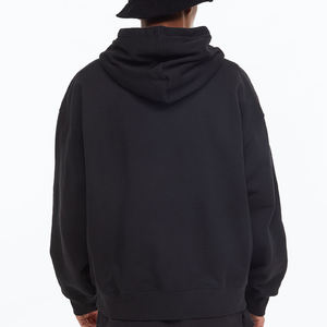 Sudadera con Capucha de Felpa 100% Algodón Personalizable, Corte Holgado, Informal, Bordada, ODM Premium, Ropa de Calle de Invierno, Estampada, Gruesa, 6XL - Product Image 2