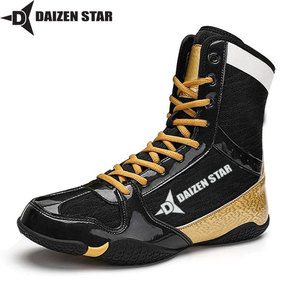 Chaussures de boxe DAIZEN STAR INTERNATIONAL durables, légères, à lacets, antidérapantes, respirantes, toutes saisons, avec adhérence flexible - Product Image 6