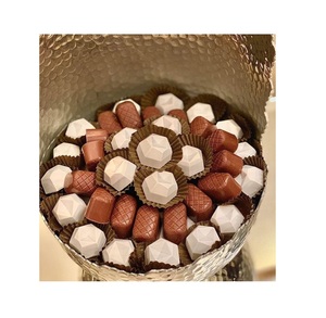 Handcrafted Pink Metal Chocolate Bowl Vintage Design Chocolate Bowl <b>Sweets</b> Server Holder For Serving <b>Sweets</b> Desserts Candies - Product Image 1