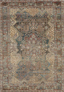 Alfombra Turca Adiva de 20 Pies, Técnica de Tejido Jacquard, Fabricada a Máquina, Base de Poliéster, Lavable, Antideslizante, Geométrica, Venta al por Mayor para el Hogar - Product Image 4