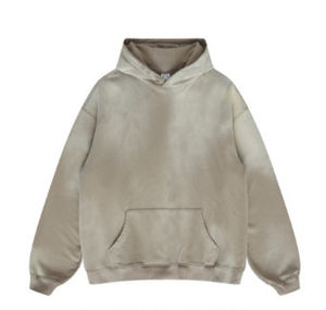 Sudadera con capucha con logotipo personalizado de alta calidad Básicos de peso pesado Mezcla de algodón Bordado desgastado Tie Dye Hoodie Hombres - Product Image 1