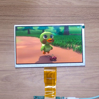 Factory Direct 7-Zoll-TFT-LCD-Display 1024x600 Auflösung Kleine mittelgroße quadratische RGB-Schnitts telle Weiße LED-Hintergrund beleuchtung