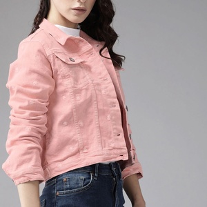 Chaquetas de Mezclilla para Mujer al Por Mayor 2026, Todos los Colores, Moda de Invierno, Casuales, Resistentes al Viento, Ecológicas, con Capucha, Estilo Urbano - Product Image 3
