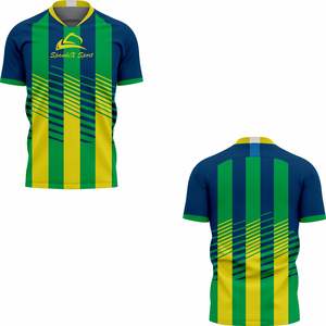 Camiseta de fútbol con logotipo bordado, ropa de calle personalizada, camiseta de fútbol de manga larga Vintage - Product Image 3