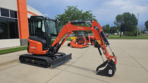 Mini-excavatrice Kubota de haute qualité, 1-2 tonnes, petite pelle sur chenilles pour travaux de jardinage, de construction, d'entretien routier et de terrassement - Product Image 2