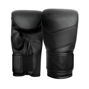 Gants de boxe en cuir de couleur personnalisée MMA Sanda Gants de combat professionnels avec évacuation de l'humidité - Product Image 3