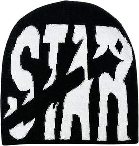 Fashion Autumn <b>Winter</b> Warm Beanie <b>Hats</b> Embroidery Cotton Caps <b>Men</b> Women Knitted Hip Hop <b>Hats</b> - Product Image 4