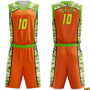 Conjunto de uniforme de baloncesto con degradado azul personalizado, camiseta sin mangas y pantalones cortos, ropa deportiva transpirable de secado rápido, kit de entrenamiento de equipo - Product Image 1