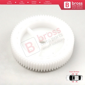 มอเตอร์ตัวปรับกระจกหน้าต่าง BWR5272 พร้อมเฟืองลูกกลิ้ง สำหรับรถยนต์ Passat B6 3C B7 362 365 CC 4/5 ประตู - Product Image 3