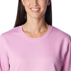 Sweat-shirt pour femme respirant, léger, à col rond et manches longues, style streetwear, couleur unie, décontracté, service OEM, 100% coton, le plus vendu - Product Image 5