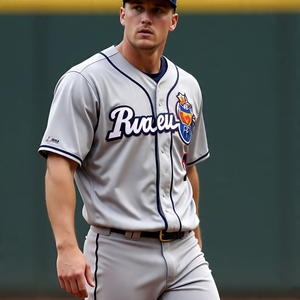 เสื้อเจอร์ซีย์ใส่เล่นเบสบอลกระดุมเต็มหน้าเสื้อยืดลำลองสำหรับผู้ชายเสื้อเบสบอลลายทางที่กำหนดเอง - Product Image 2