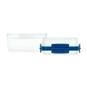 Kids Bento <b>Lunch</b> Box <b>Set</b>-4-Tier Rectangle Stainless Steel with BPA-Free Plastic Lid - Product Image 1