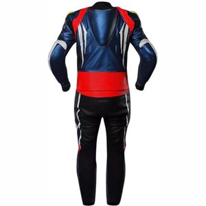 2025 Traje de moto de cuero genuino de tamaño adulto Fabricación en Pakistán Ropa de carreras Traje de moto - Product Image 4