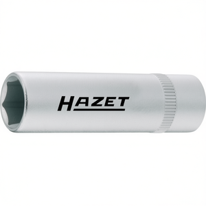 Llave de vaso hexagonal métrica larga Hazet de 1/4'' y 6 puntas con perfil de tracción - Product Image 2