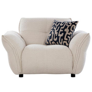 Canapé 1 place en tissu moderne et confortable, disponible au meilleur prix pour le salon - Vente flash Roumanie - Product Image 1