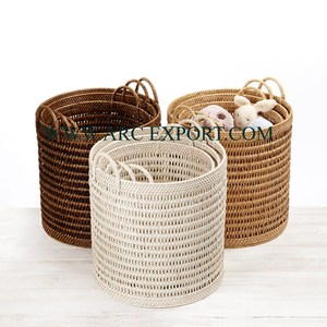Deluxe Quality Table Decoration <b>Rattan</b> Unique New Style Kitchen Ware Fruit Basket Custom Logo Home Commercial Usage Basket - Product Image 6