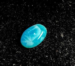 100% naturel Larimar ovale Cabochon Top qualité bleu Larimar pierre précieuse dominicain Larimar femmes bijoux fait à la main 19-12mm pierre précieuse - Product Image 3