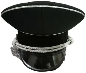 All'ingrosso 2024 OEM ufficiale uniforme tappi a punta cappello ufficiale all'ingrosso e cappello con distintivo Patch con il colore e la dimensione su misura