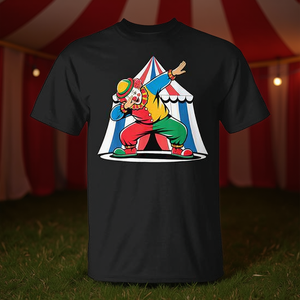 Maglietta Promozionale Personalizzata con Design Clown Dabbing Circus Crew Squad - Product Image 2
