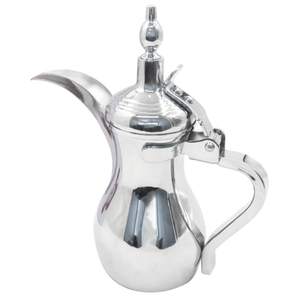 Tetera Árabe de Diseño de Lujo y Calidad Premium en Acero Inoxidable con Acabado Níquel, Capacidad de 500 ml, Color Personalizado para Uso en el Hogar y Hoteles - Product Image 4