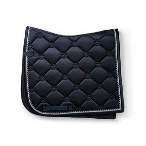 Almohadilla de sillín inglesa acolchada duradera, forro suave y transpirable, ajuste cómodo para entrenamiento de caballos y almohadillas de sillín de equitación - Product Image 1