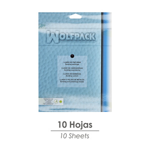 Papel de lija húmedo/seco grano 400 (paquete de 10 hojas) - Product Image 4