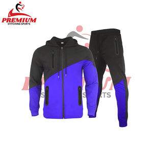 Sudadera con capucha lavada con ácido para hombre y pantalones vintage de pierna recta, chándal de lana de algodón pesado con tu propio logotipo - Product Image 2