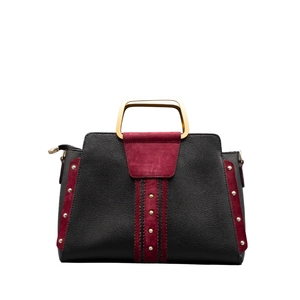 High Quality <b>Womens</b> Luxury Handbag | Stylish Suede Leather Bucket Purse with Zipper Closure | Trendy <b>Office</b> & Casual <b>Bag</b> - Product Image 1