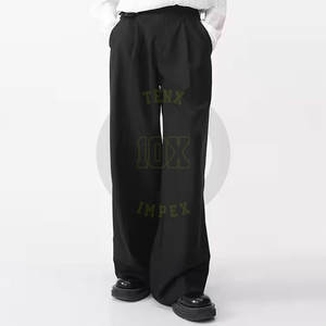 Pantalones holgados para hombre, pantalones holgados de estilo informal para hombre, comodidad diaria y movimiento, pantalones holgados para hombre - Product Image 1