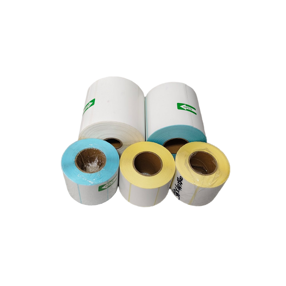 Factory Customize Bulk Thermal Labels for Supermarket Wholesale Purchases 5000/Roll with Cost-Effective Pricing 4x3 Inch