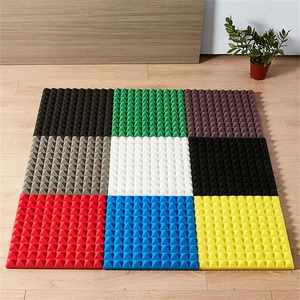 Paneles Acústicos de Espuma Piramidal Premium <span class=keywords><strong>para</strong></span> Insonorización, Reducción de <span class=keywords><strong>Ruido</strong></span> en Estudios, Control de Eco y Tratamiento de Aislamiento - Product Image 6