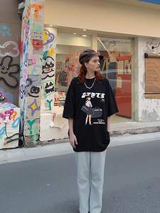 Camisetas Personalizadas con Serigrafía, Camisetas Extra Grandes y Gruesas, Camisetas Cortas para Hombre, Camisetas Gráficas de Algodón para Hombre - Product Image 5