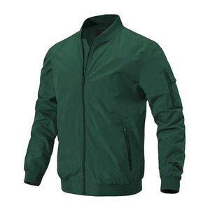 Blouson aviateur pour homme, décontracté, élégant, léger, coupe-vent, printemps automne, mode, vestes pour homme, coupe ajustée, streetwear - Product Image 2