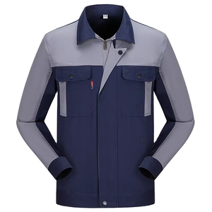 Chaqueta de Uniforme para Hombre, para Taller, Soldador Eléctrico, Reparaciones, Multibolsillos, Traje de Algodón con Logotipo Impreso, Antiestática, para Trabajo - Product Image 6