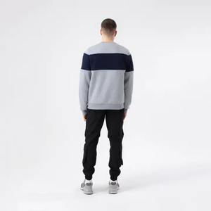 Sweat-shirt ras du cou surdimensionné pour hommes de haute qualité en gros polaire douce en tissu plus épais teint uni vierge pour l'hiver - Product Image 4