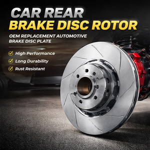 Disco de Freno Trasero para Automóviles |   Disco de Freno Mecanizado con Precisión - Product Image 1