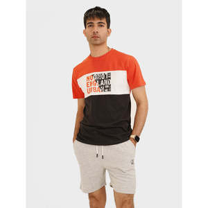 RITUS Casual 100% Cotton Terry Shorts Breathable Bermuda Street Style <b>Print</b> Shorts with Logos Size XXS Inseam 5 Inches - Product Image 3