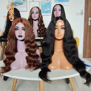 วิกผมมนุษย์สีเวียดนามดิบแบบ100% หยักศกธรรมชาติพร้อมลูกไม้ด้านหน้าใสระดับ HD - Product Image 5