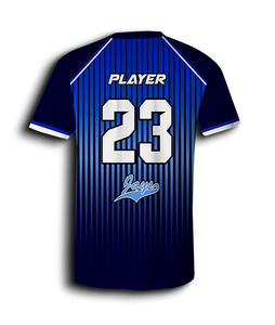 Maillot de baseball pour jeunes, logo et numéro imprimés sur mesure, tissu respirant, design durable, adapté aux entraînements, aux matchs et aux uniformes d'équipe - Product Image 4