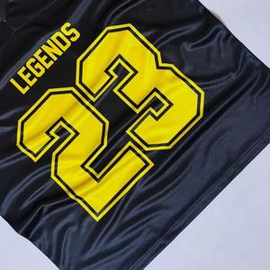 เสื้อยืดตาข่ายโอเวอร์ไซส์สไตล์เรโทรสำหรับแฟนอเมริกันฟุตบอล พิมพ์โลโก้ตามสั่ง ขายส่ง - Product Image 4