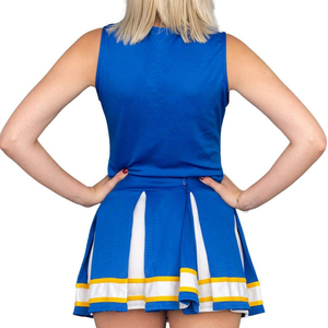 ชุดเชียร์ลีดเดอร์ของผู้หญิงชุดยูนิฟอร์มแขนกุดใส่กลับด้านได้ชุดเชียร์ลีดเดอร์ของผู้หญิงมาใหม่จากโรงงาน - Product Image 3