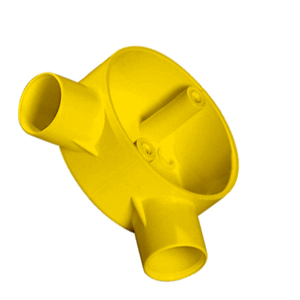 สีส้มพีวีซีสี่ทางทางแยก-ใช้สำหรับพีวีซีท่อแข็ง-ที่มีคุณภาพสูงของอุปกรณ์ท่อกล่องทำในเวียดนาม - Product Image 6