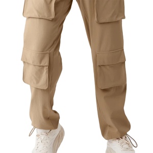 Pantalones tácticos Ripstop para exteriores y uso-Material de secado rápido con bolsillos de carga disponibles en Camo - Product Image 1
