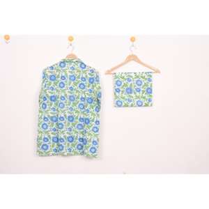 Ensemble pyjama en satin pour femmes, 2 pièces, automne, manches longues, col rabattu, taille élastique, respirant, décontracté, vêtements de nuit - Product Image 2